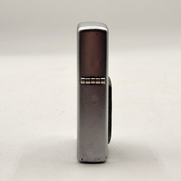 Zippo Dodge Ram Emblem Lighter 2002 Code A 02 Silver Tone Flip Tone Made in USA - Picture 5 of 16